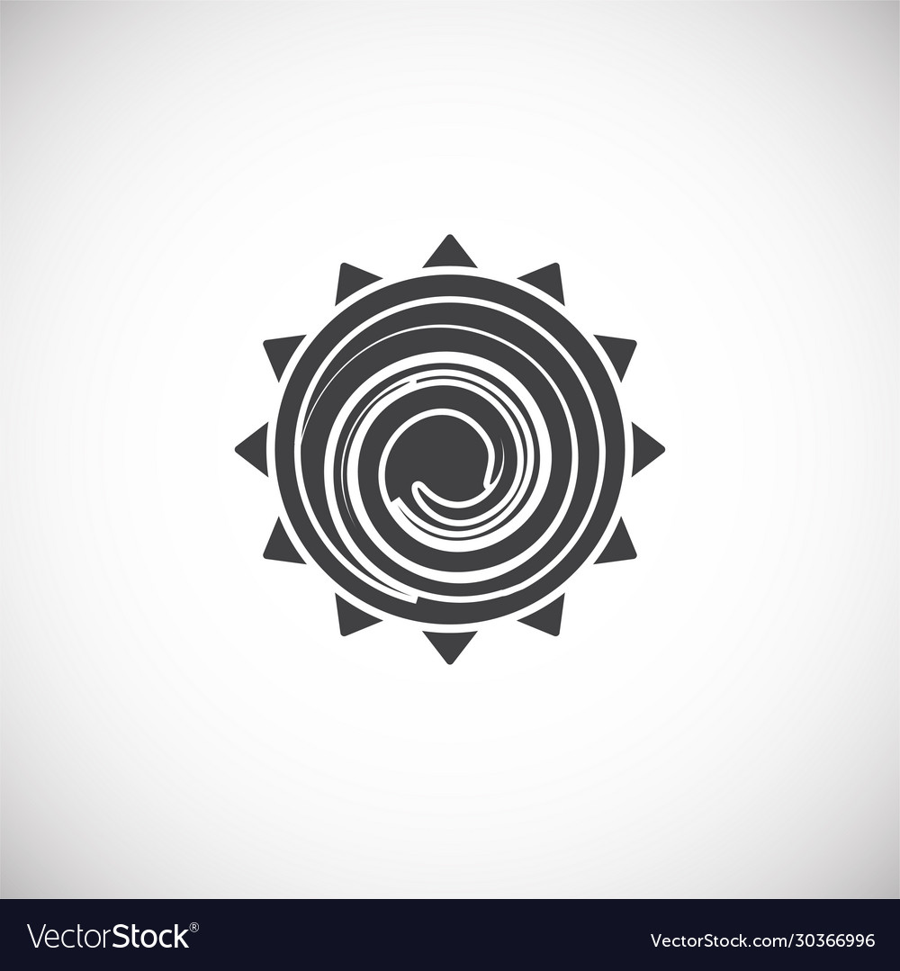 Sun related icon on background for graphic and web