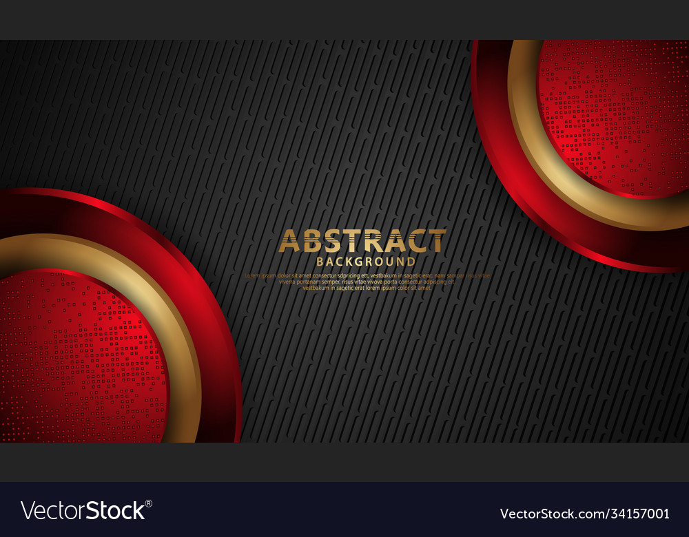 Abstract decoration with circle overlap layer vector image Abstract decoration with circle overlap layer