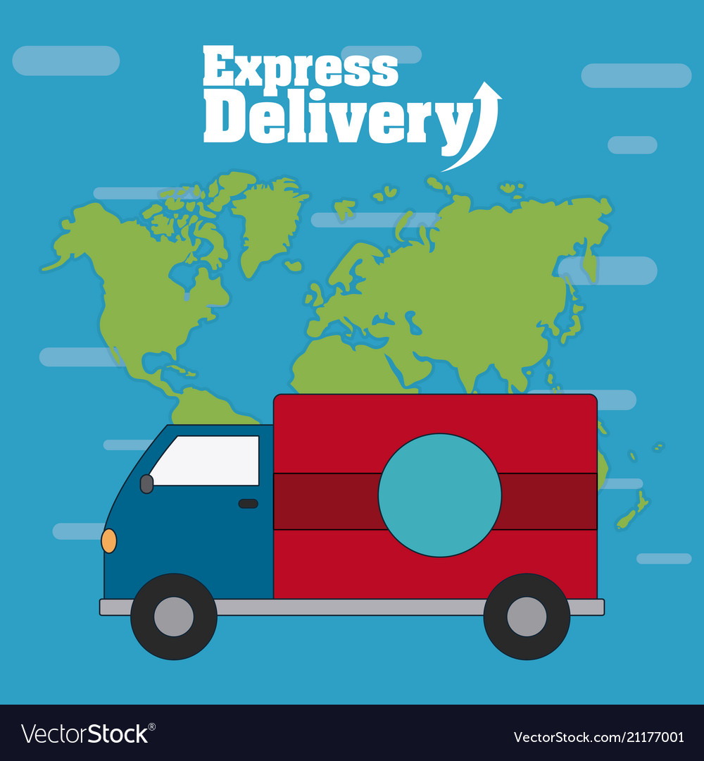 Express delivery concept