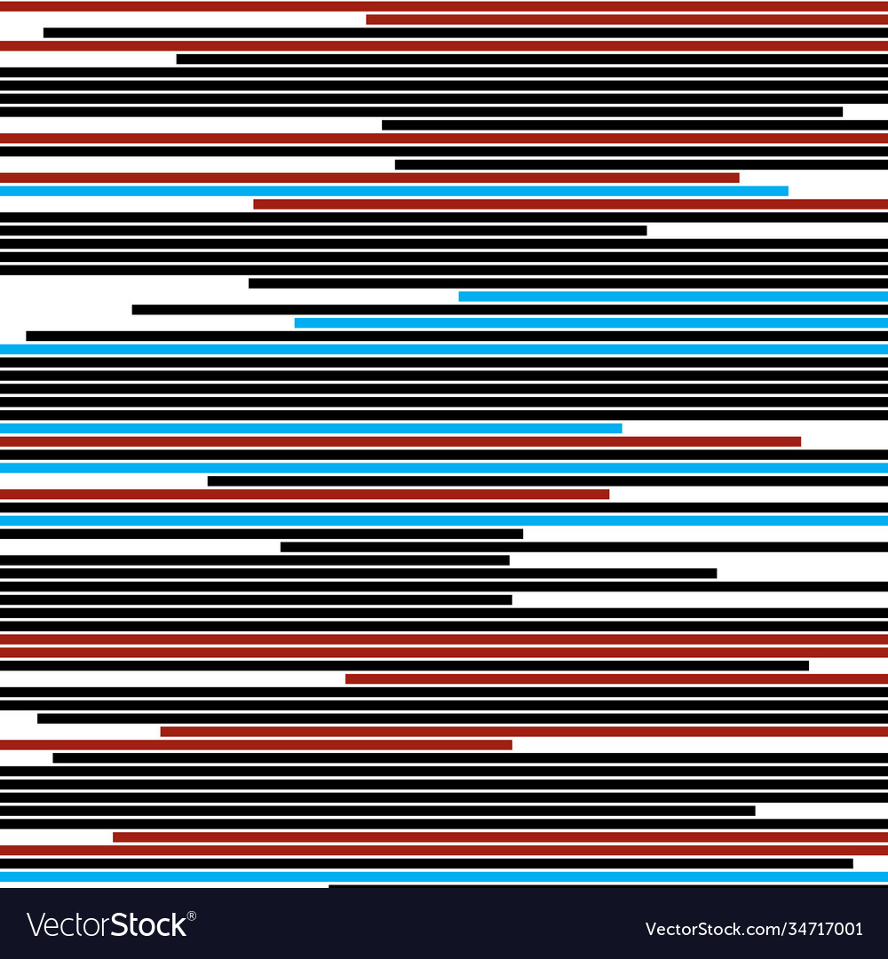 Horizontal Colored Lines Pattern