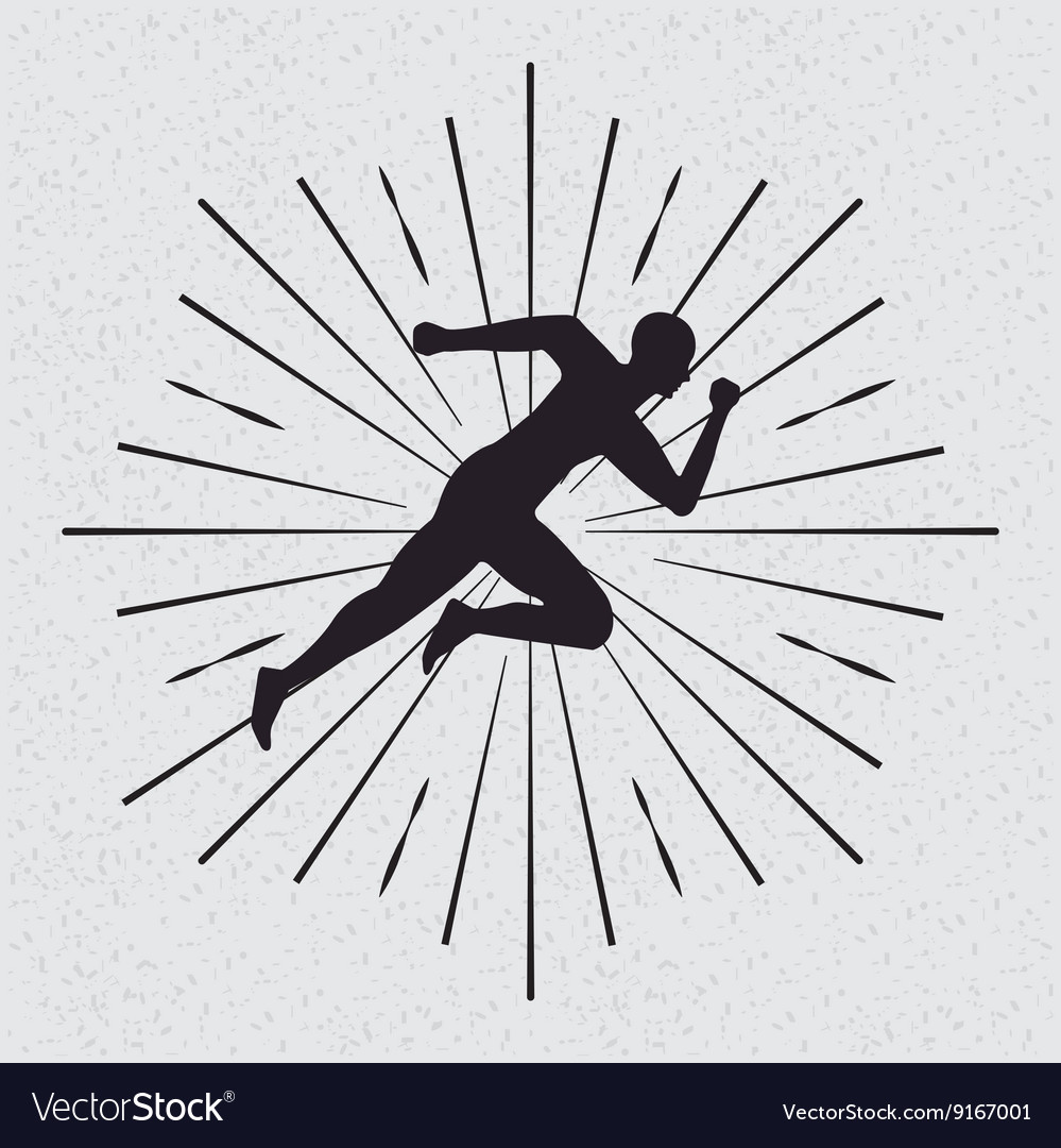 Runner Speed Silhouette