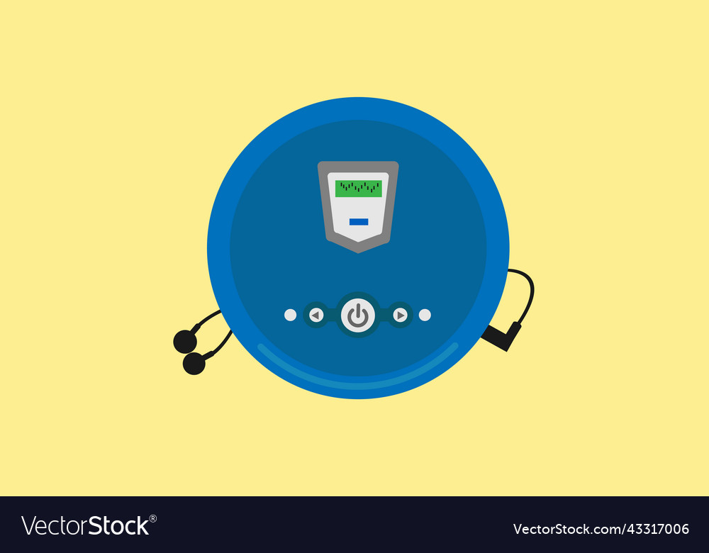 Cd player with headset