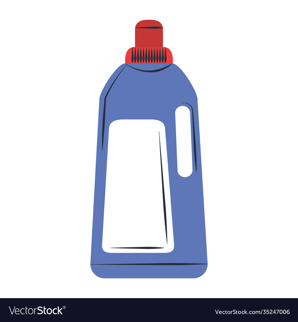 Cleaning laundry softener bottle supply tool Vector Image