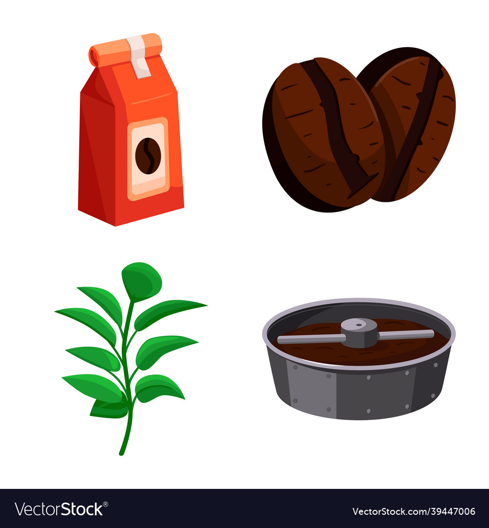 Isolated object of process and farming icon vector image Isolated object of process and farming icon