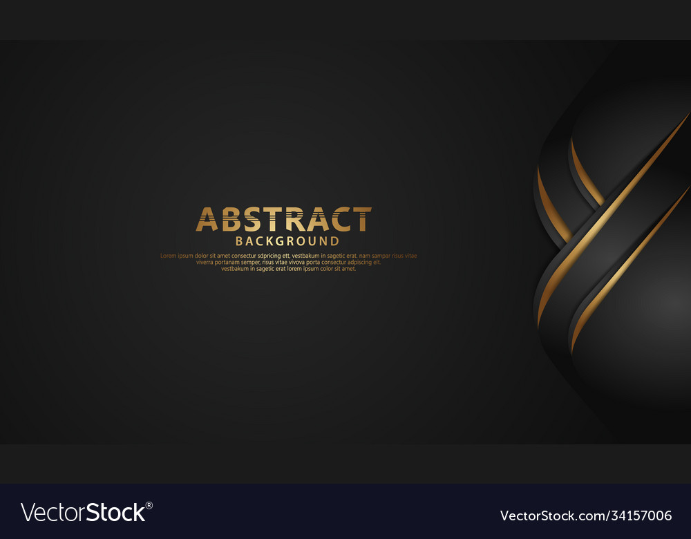 Luxurious abstract decoration with overlap layer vector image Luxurious abstract decoration with overlap layer