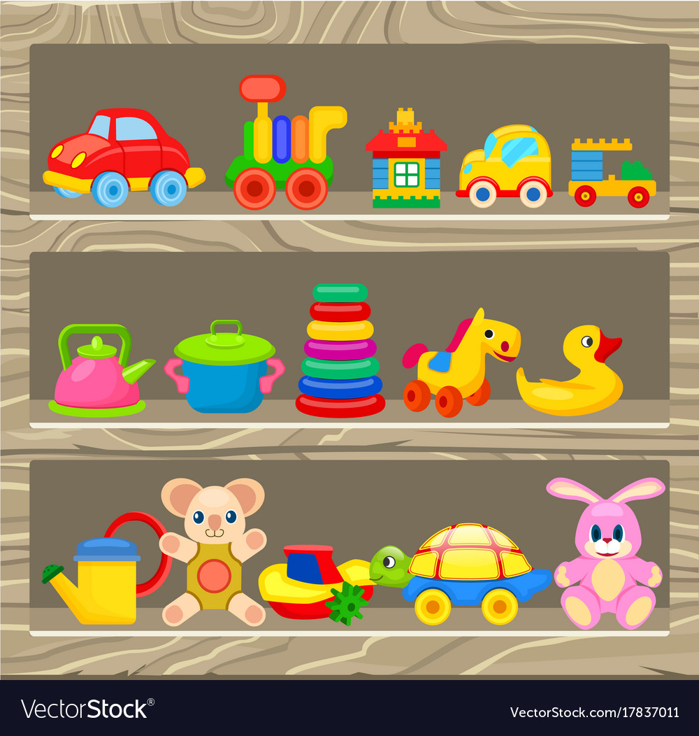 shelf toys