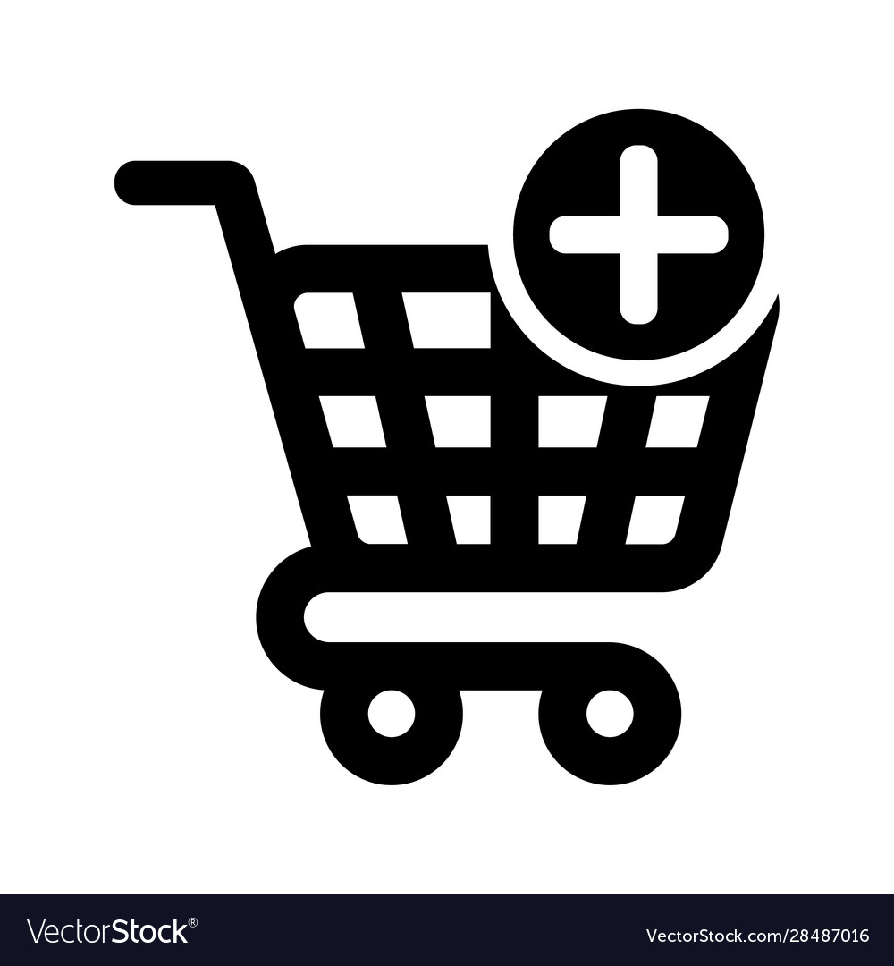 Add to cart icon adding shopping
