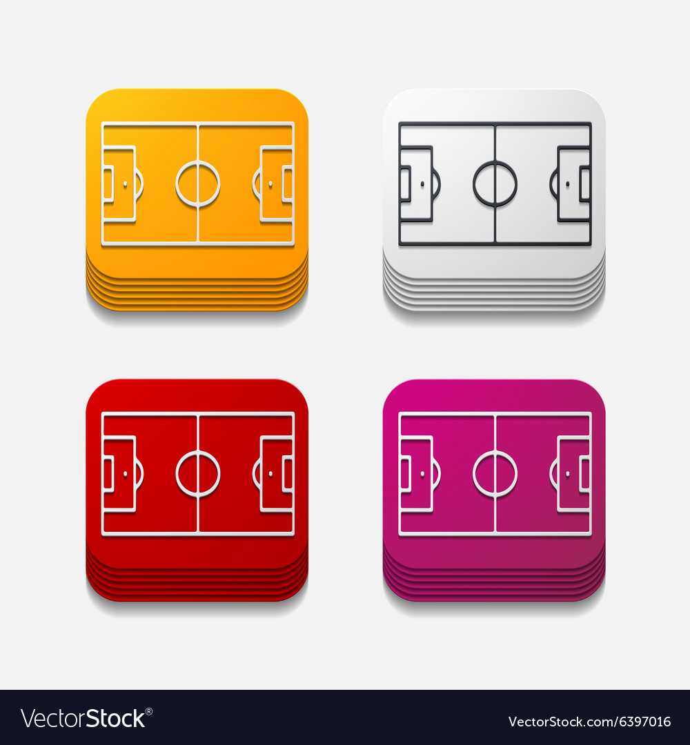 Square button playing field