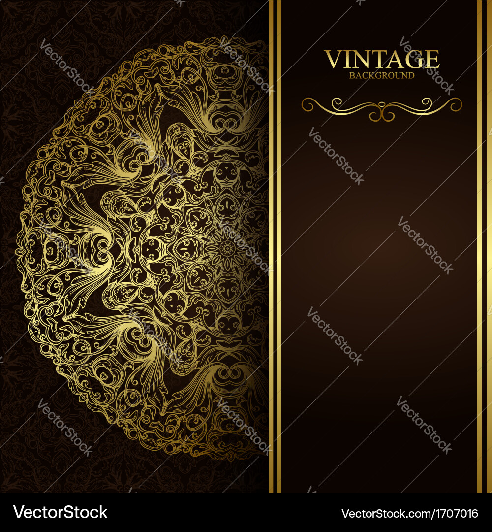 Vintage background Royalty Free Vector Image - VectorStock