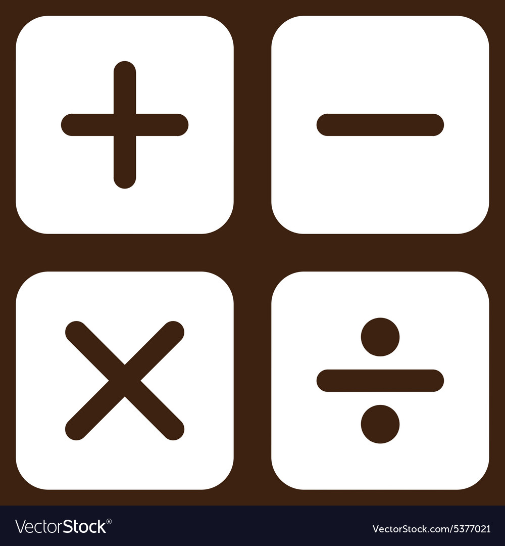 Calculator icon from business bicolor set