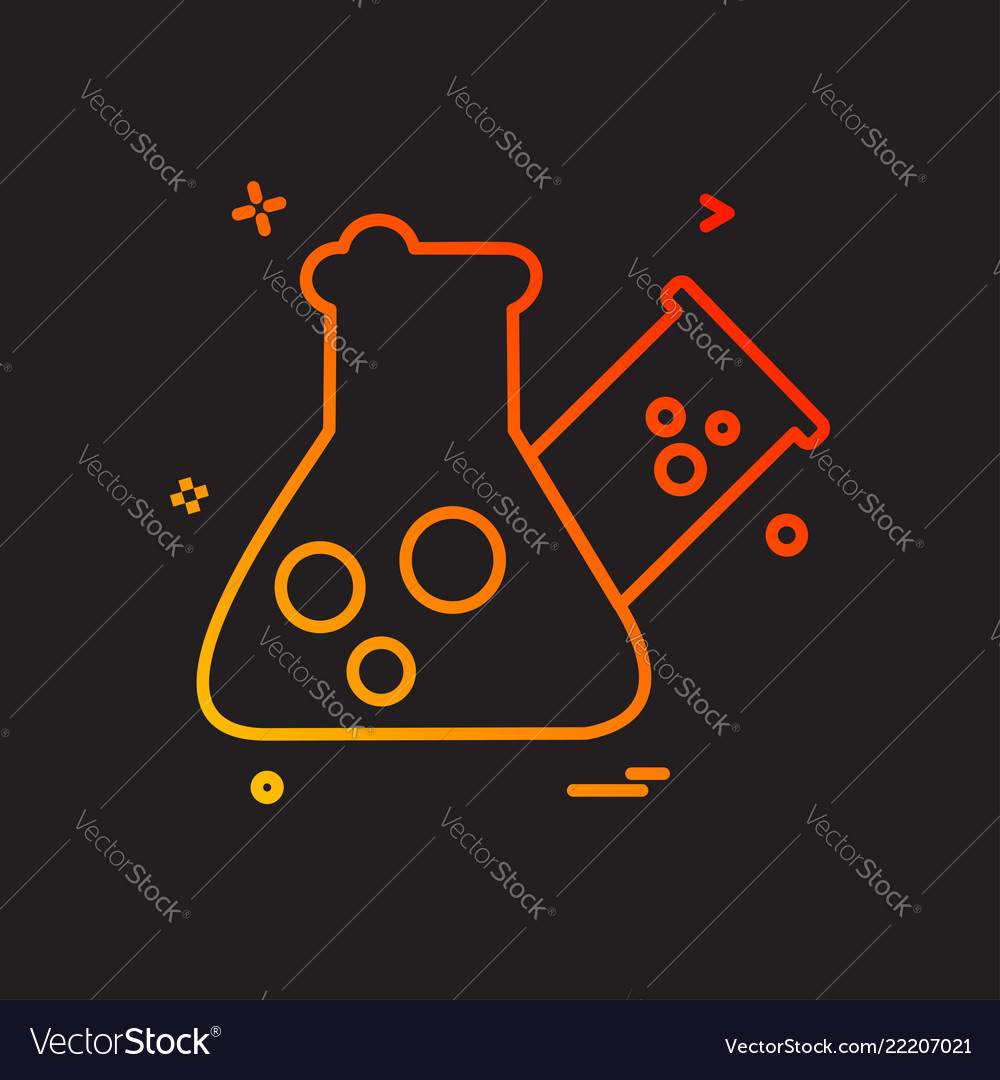 Flask icon design
