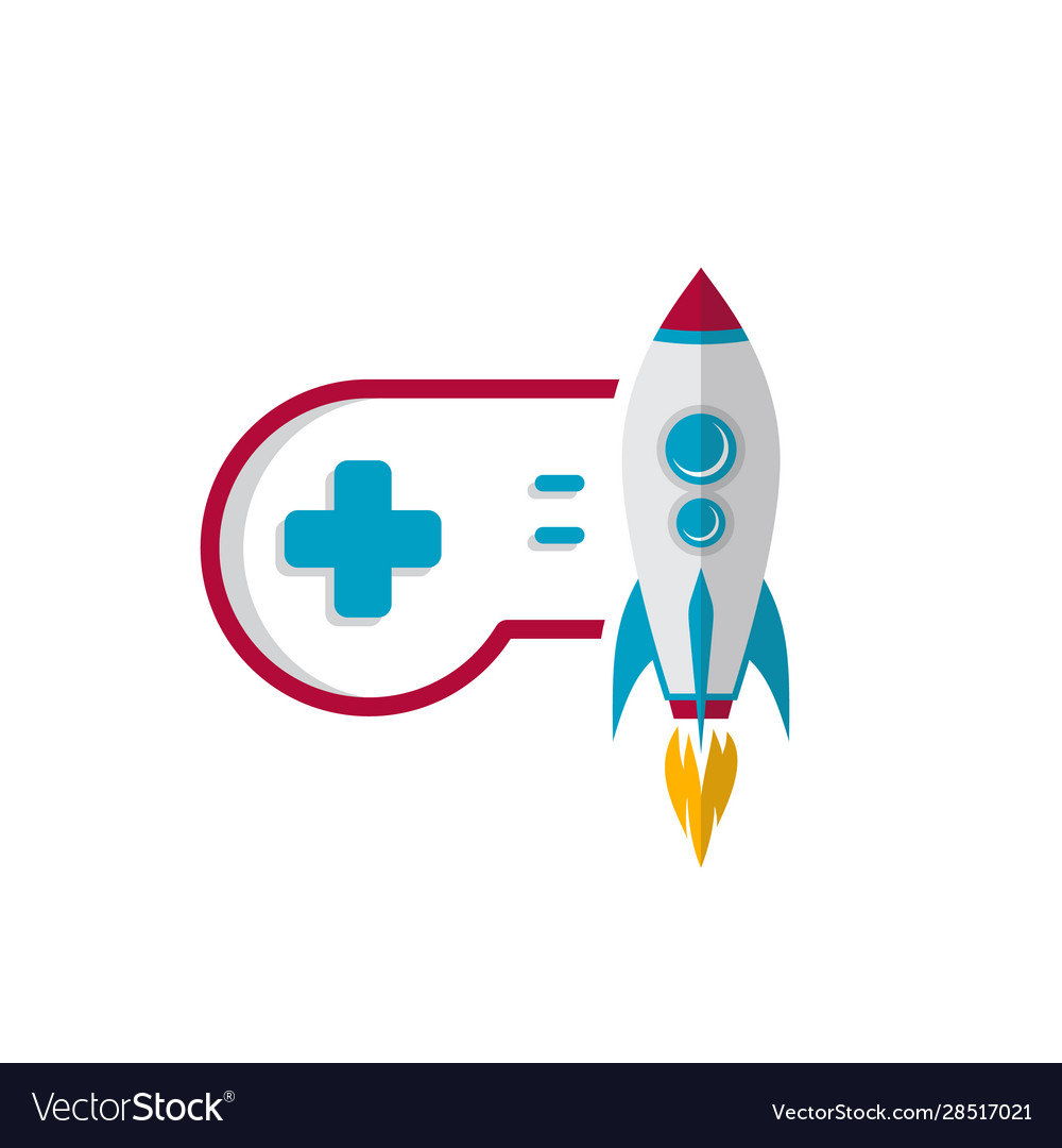 Rocket game console turbo speed joystick