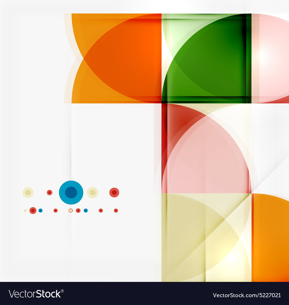 Semicircle triangle pattern