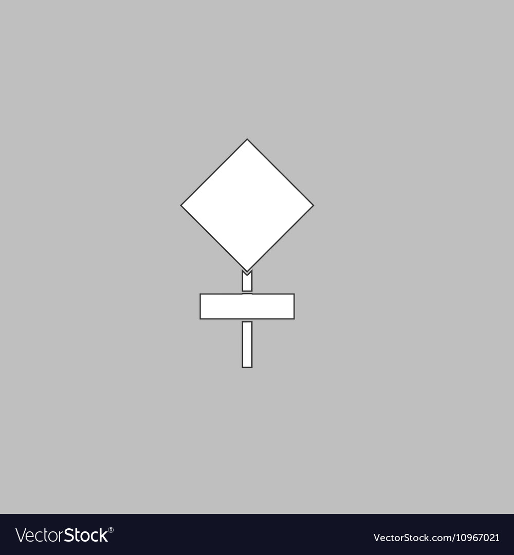 Warning sign computer symbol