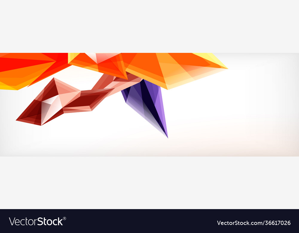 3d triangles and pyramids abstract vector image 3d triangles and pyramids abstract