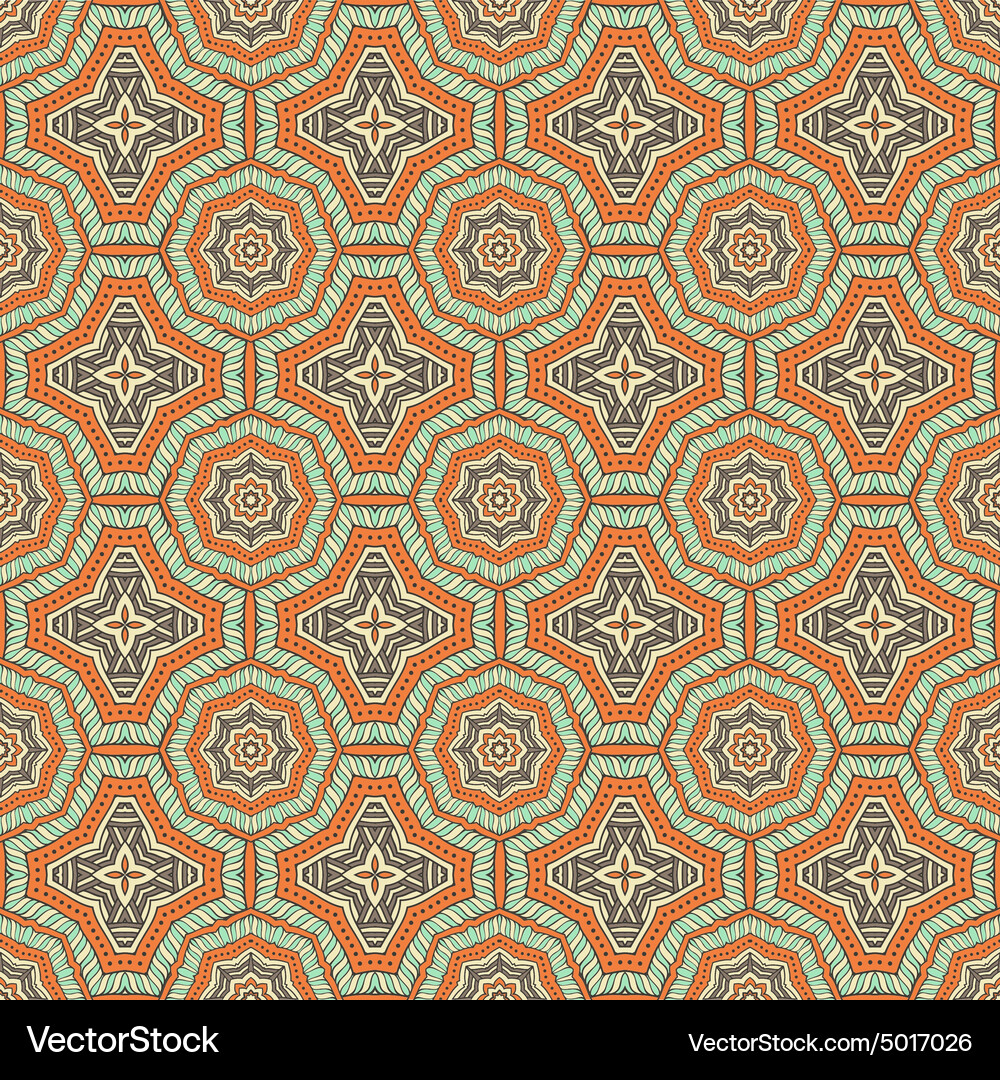 Ethnic seamless pattern Royalty Free Vector Image