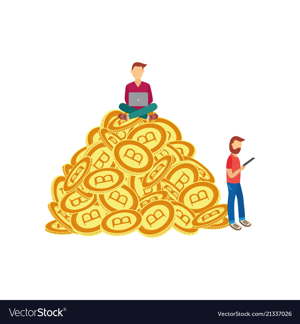 Flat bitcoin mining concept