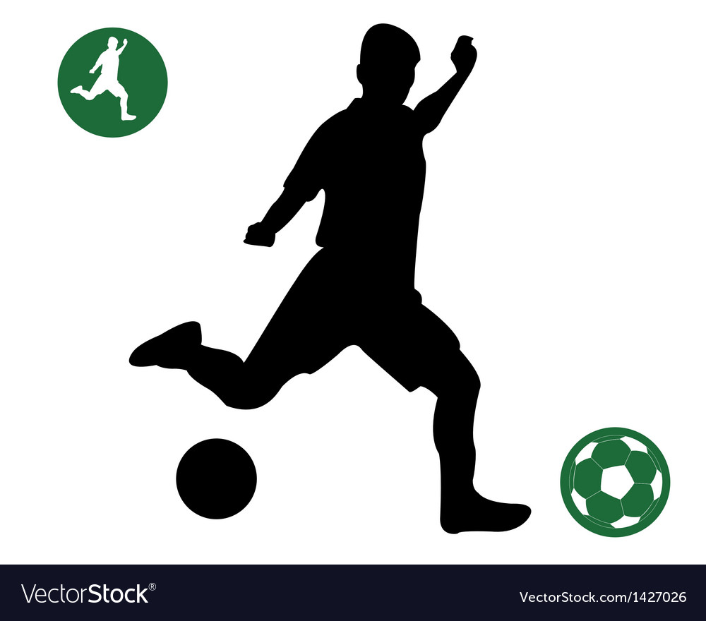 Football Player in Motion
