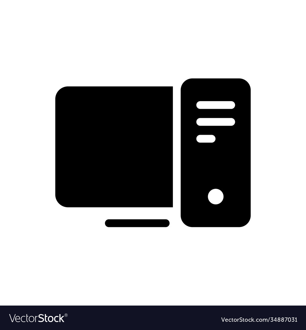 Computer Royalty Free Vector Image - VectorStock