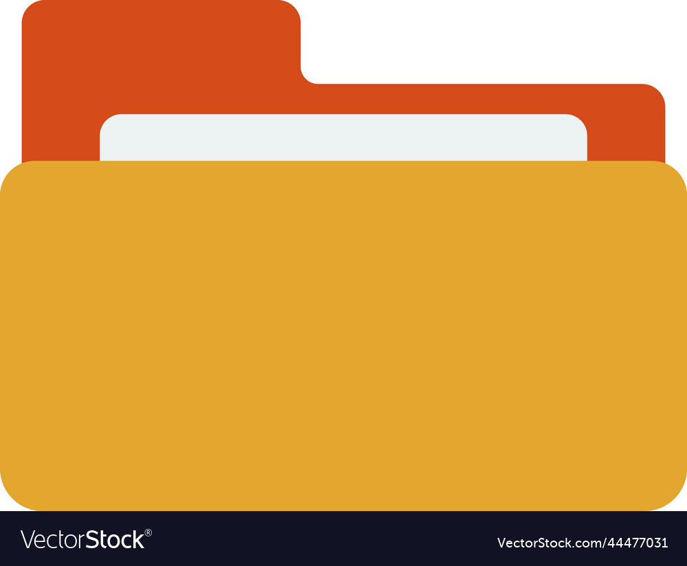 Documents and folders in minimal style