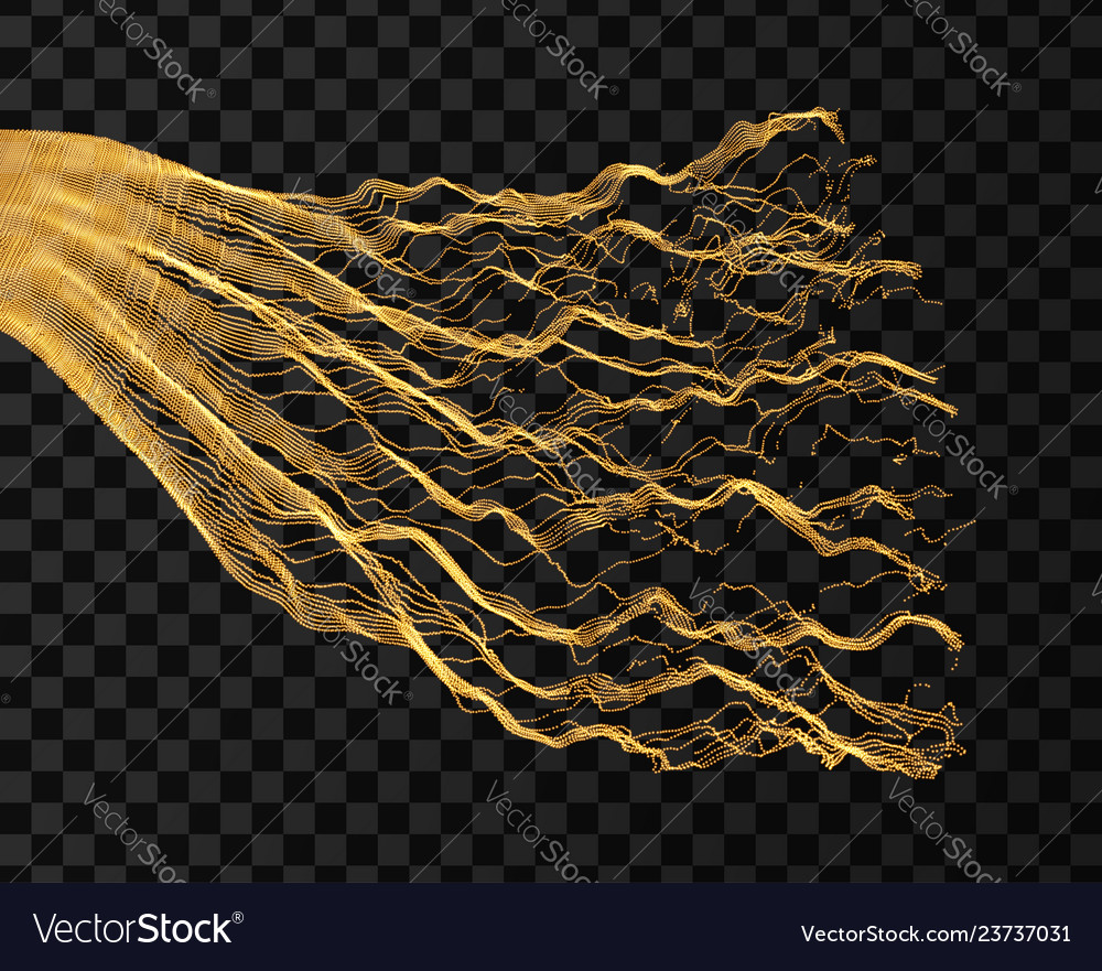 Dynamic Particle Flow - Water Splash