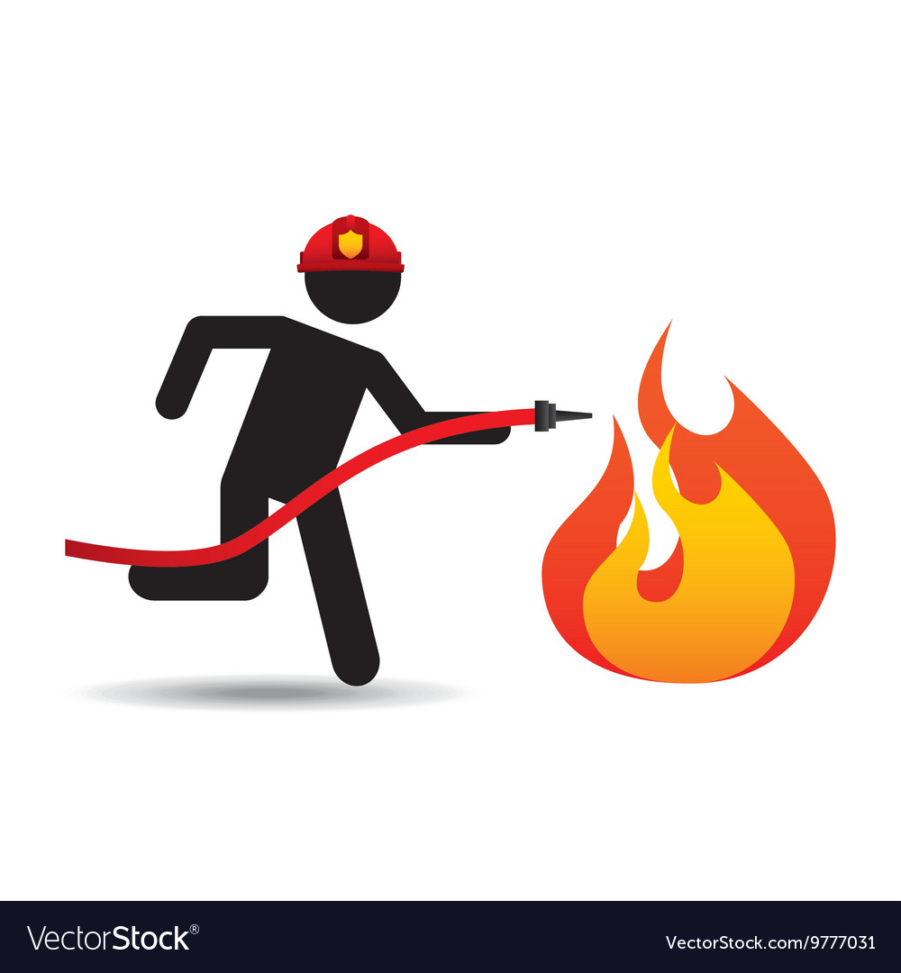 Firefighter Job-Symbol