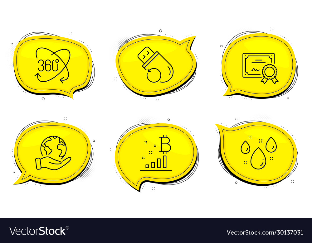 Flash memory rainy weather and bitcoin graph vector image Flash memory rainy weather and bitcoin graph