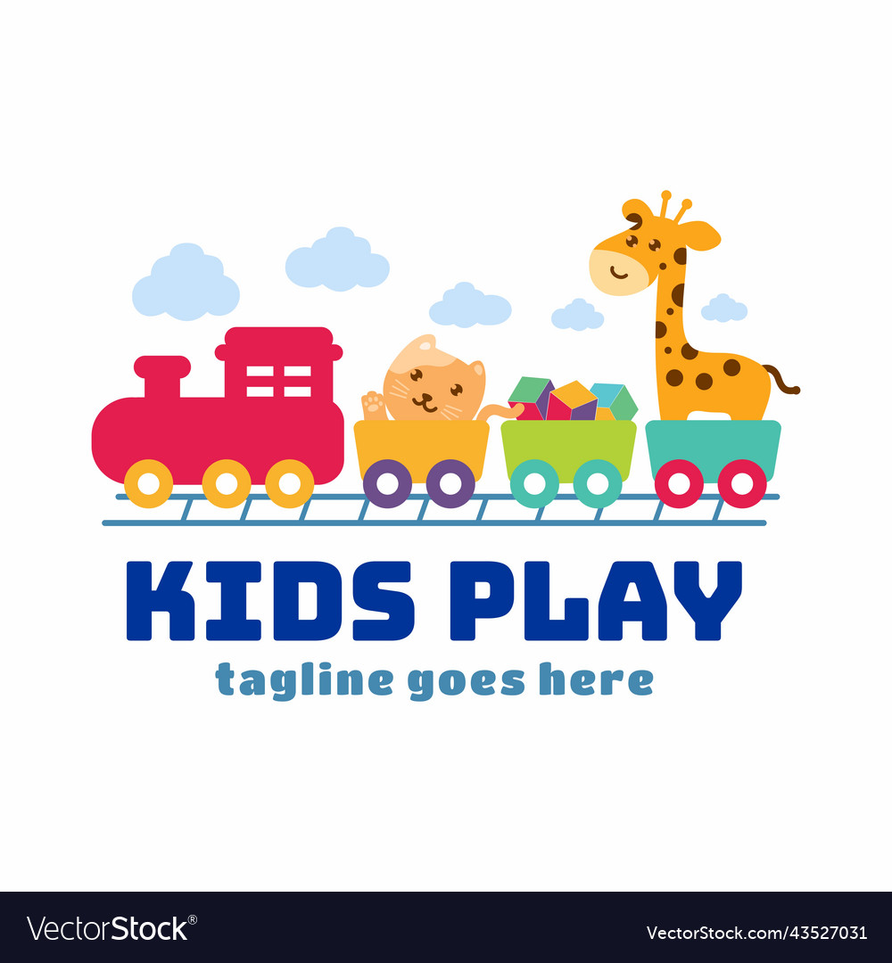 Kids play ground logo design store