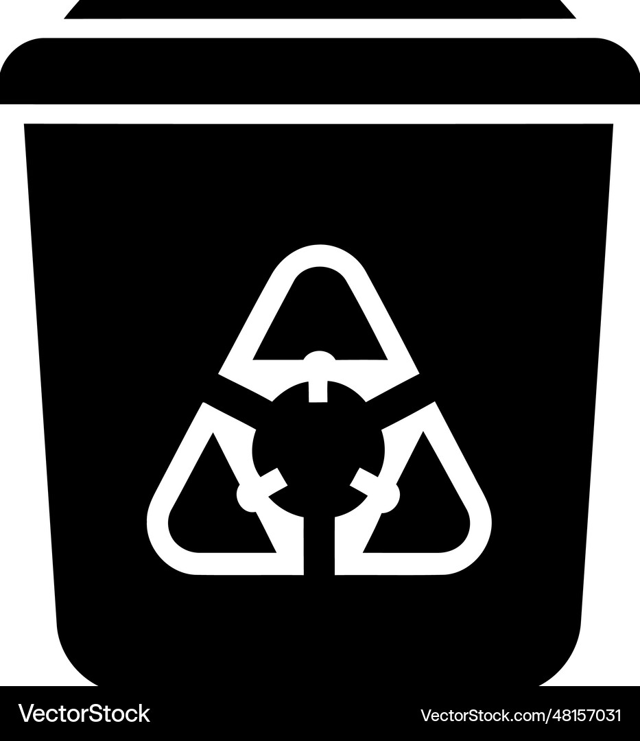 Medical waste disposal icon Royalty Free Vector Image