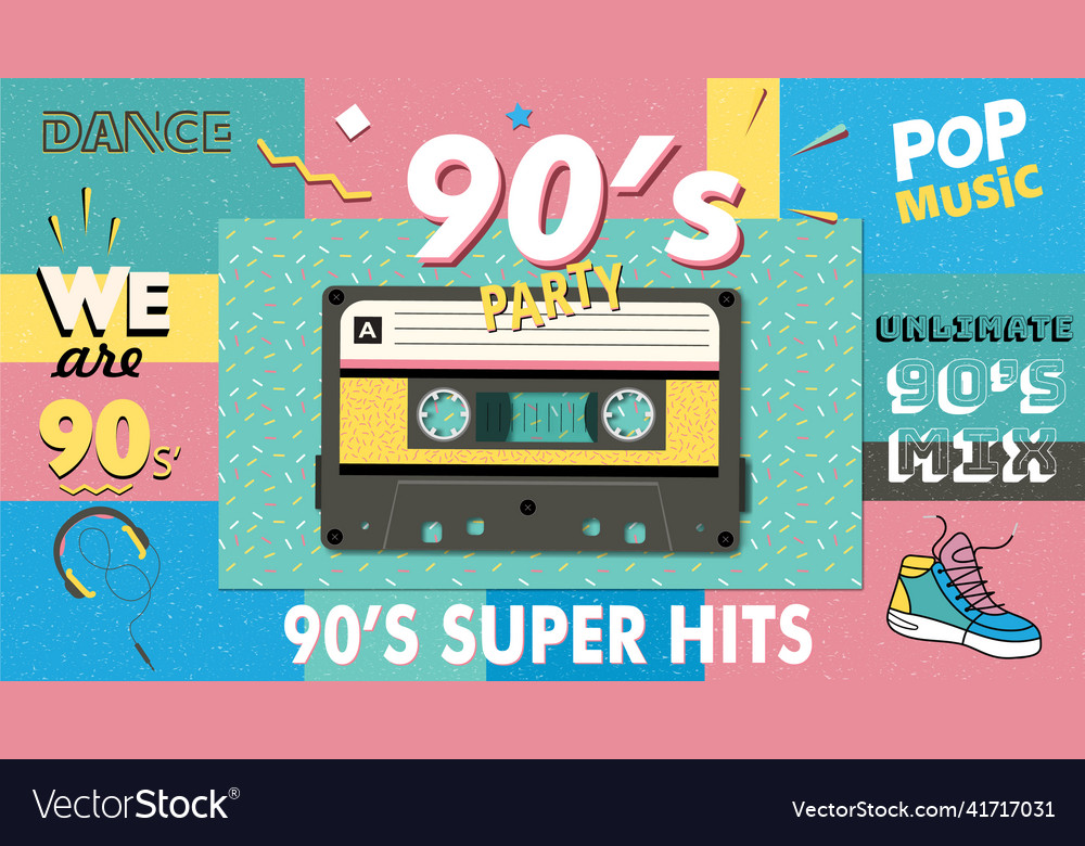 Musical mix of- the 90s- fashionable