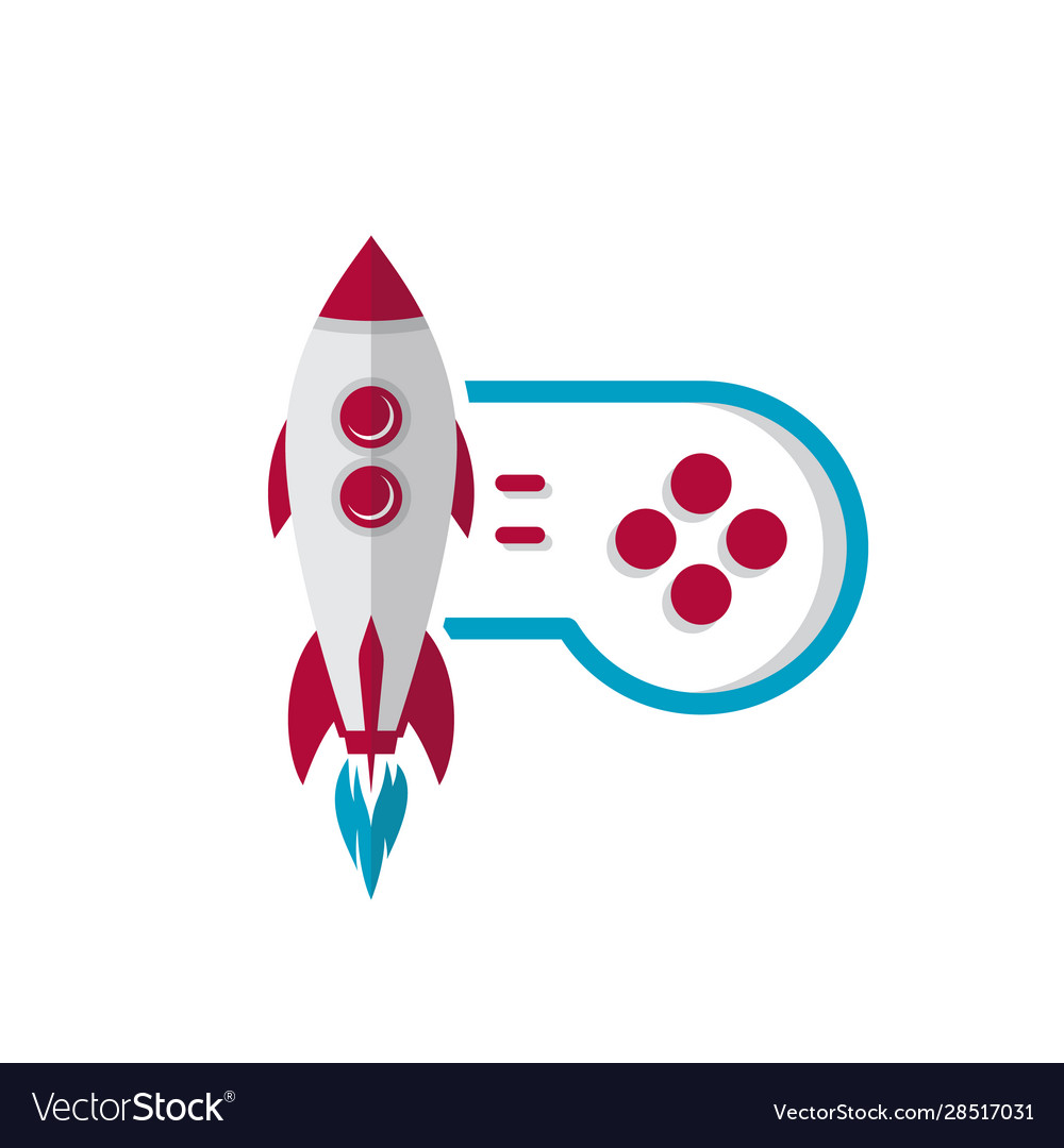 Rocket game console turbo speed joystick