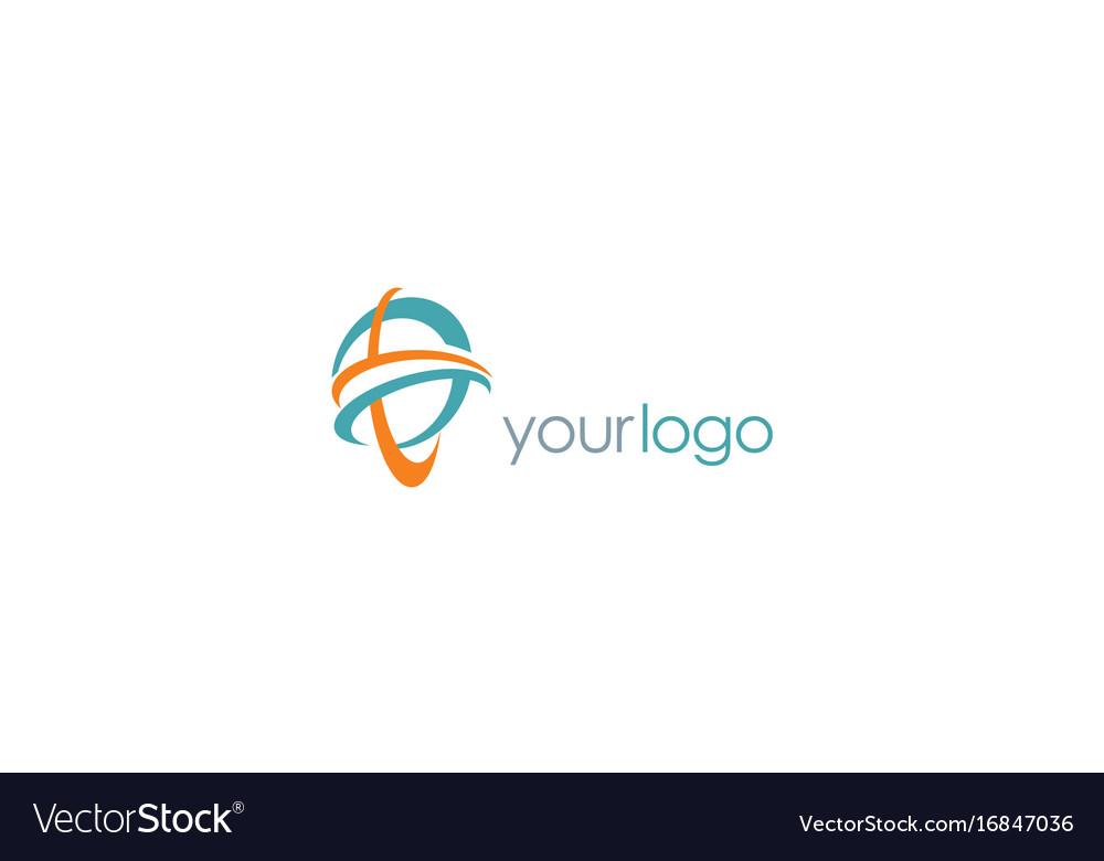 Abstract loop logo