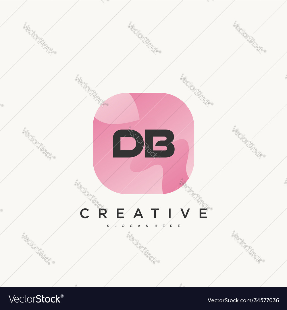 Dc initial letter logo icon design template