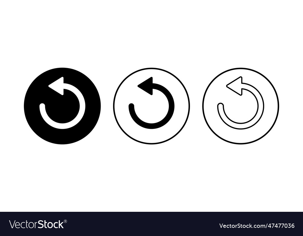 Refresh icon set reload update