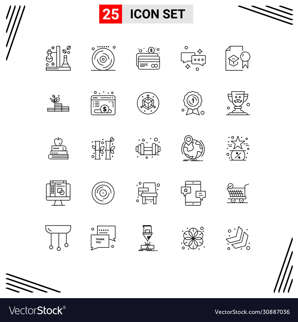 Set 25 lines on grid for certificate mail