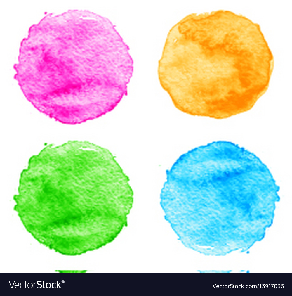 Watercolor splatter Royalty Free Vector Image - VectorStock