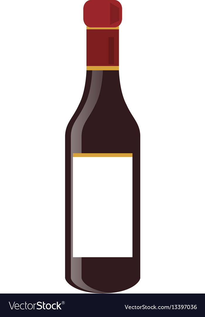 Wine bottle icon Royalty Free Vector Image - VectorStock