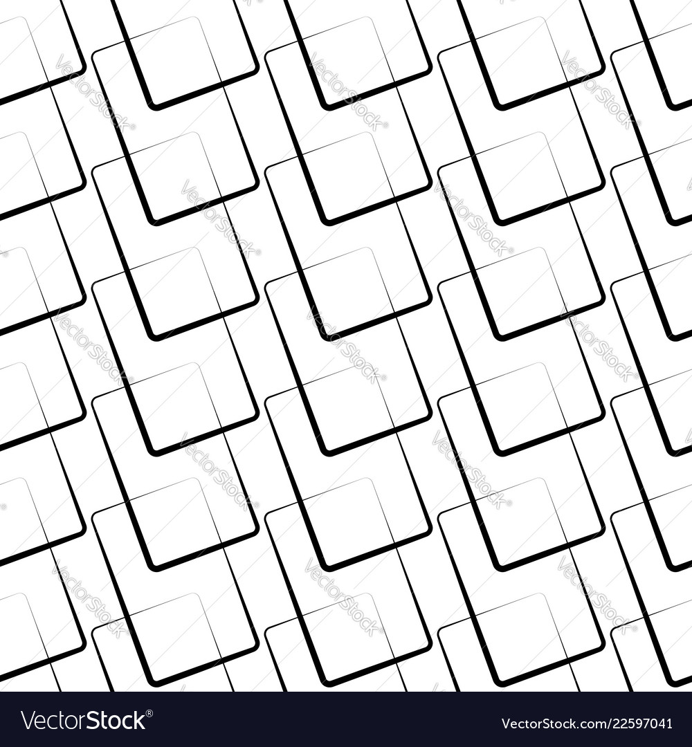 Abstract repeatable background pattern monochrome vector image Abstract repeatable background pattern monochrome