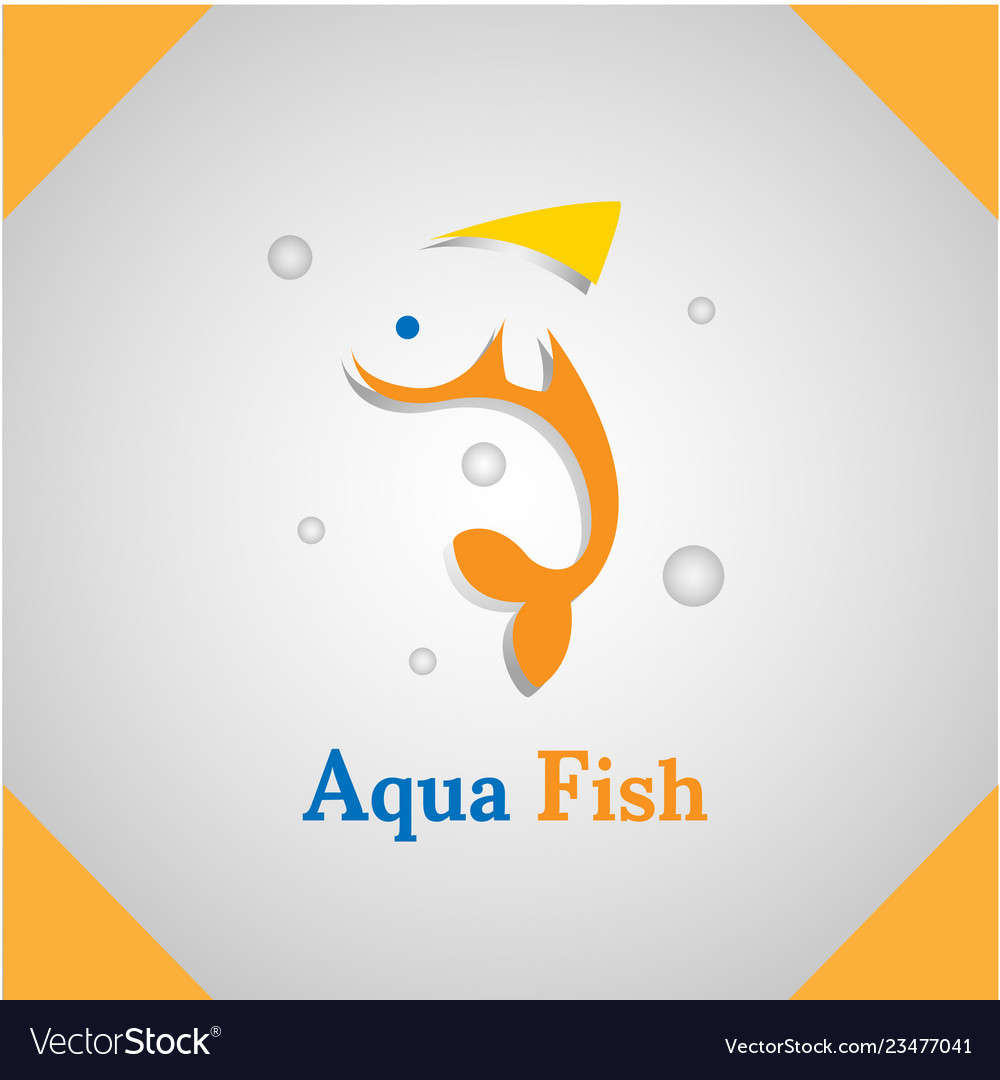 Aqua fish logo