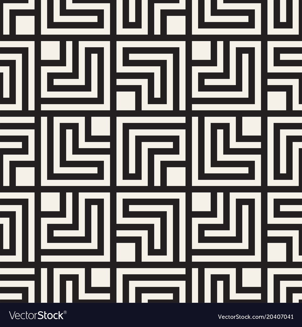 Monochrome Lattice Pattern