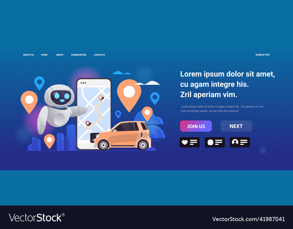 Robot Ordering Car - Mobile App
