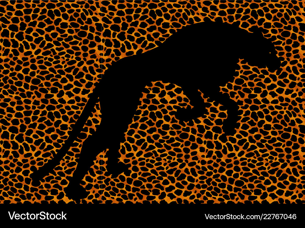 Leopard Print Pattern Royalty Free Vector Image