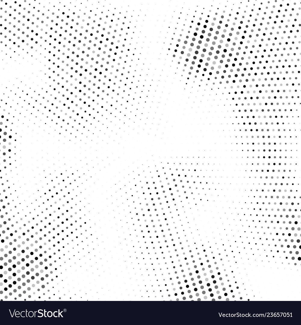 Abstract halftone dots