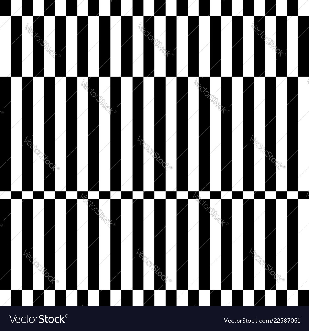 Checkered irregular pattern abstract monochrome vector image Checkered irregular pattern abstract monochrome