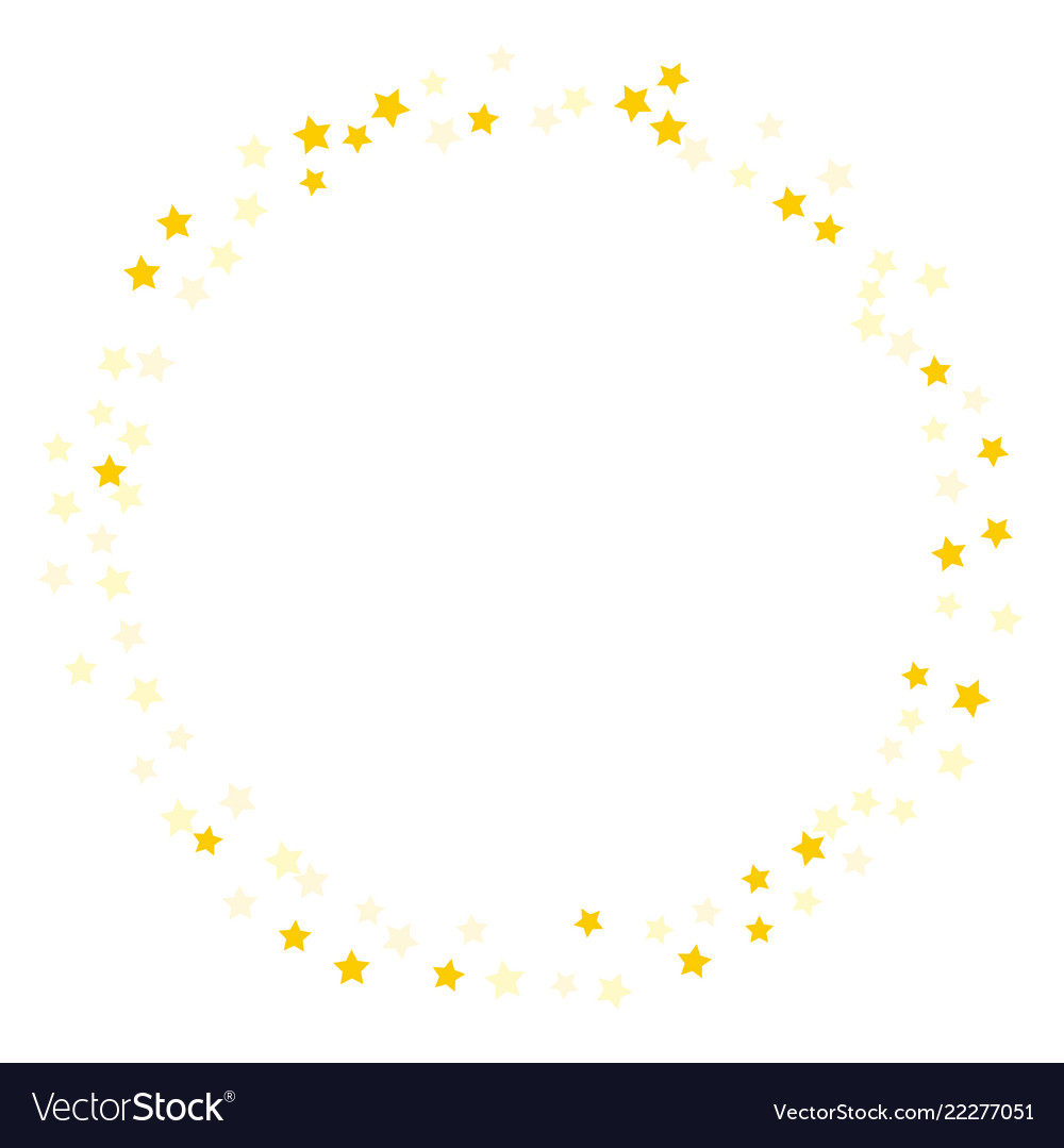 Gold Star Confetti Feiern
