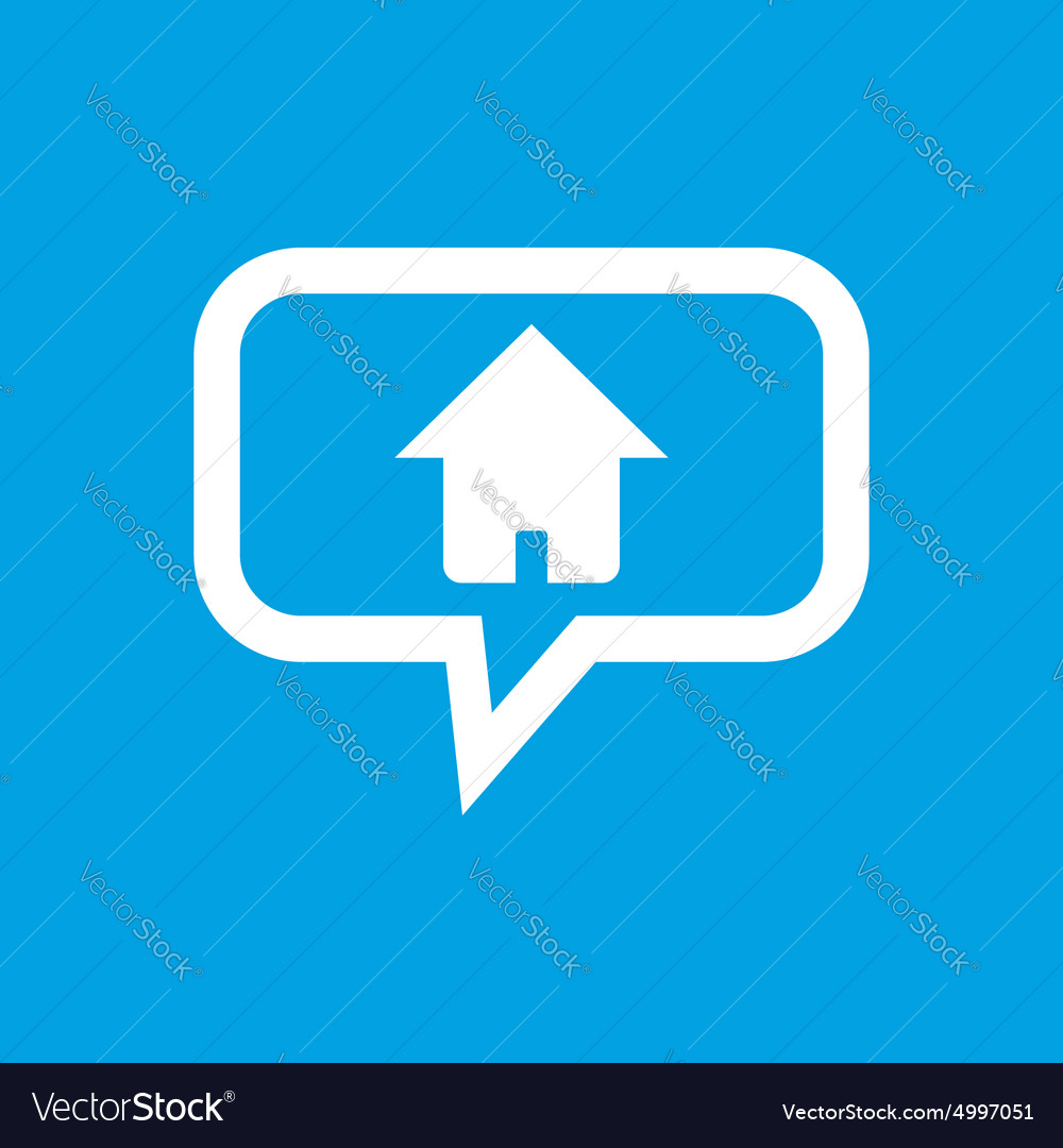 Home Message Icon Royalty Free Vector Image Vectorstock