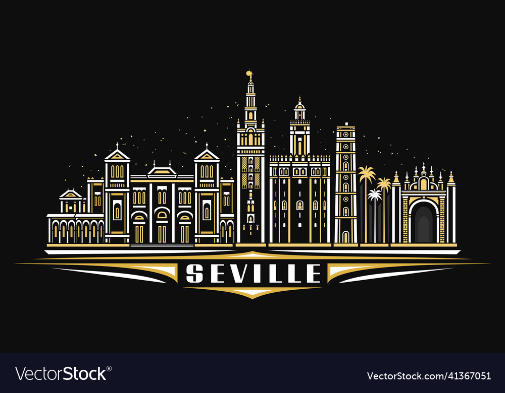 Seville Royalty Free Vector Image - VectorStock