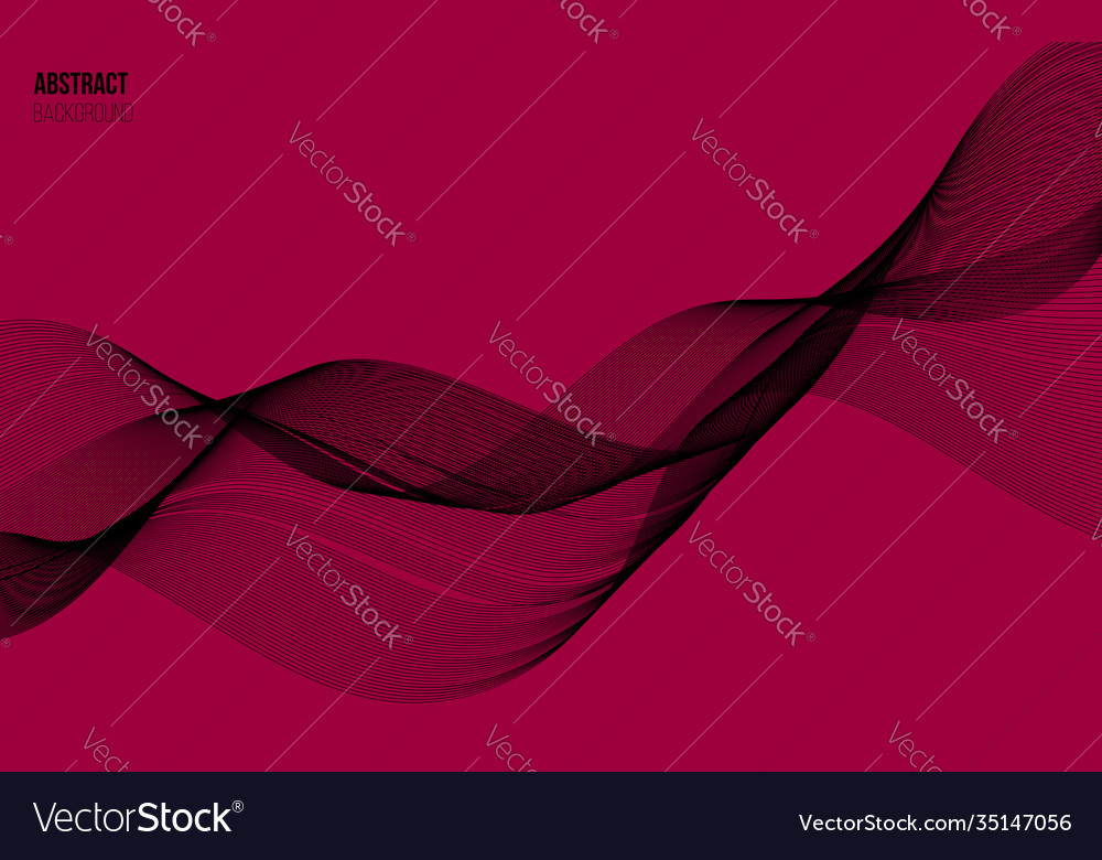 Abstract background with wave design element