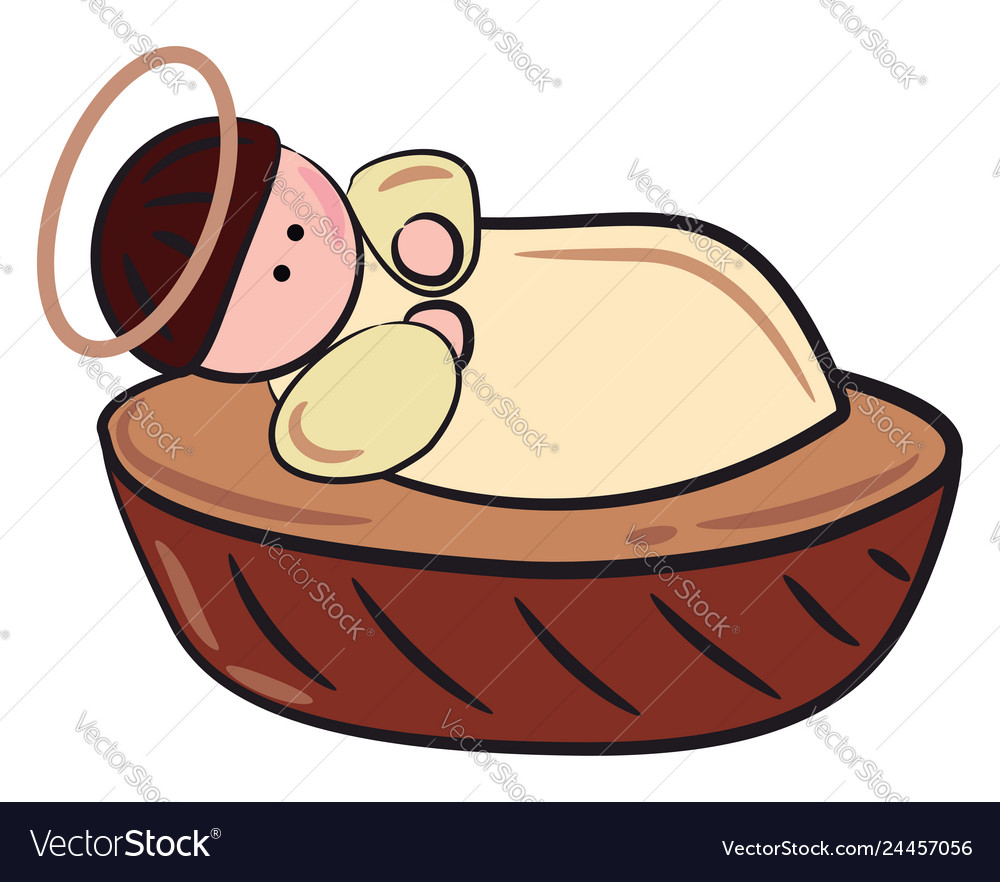 Birth of baby jesus or color