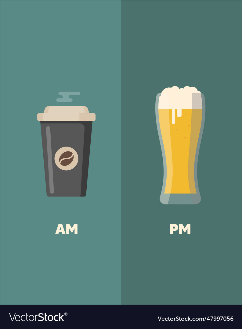 Coffee and beer quotes cup